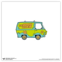 Gallery Pops Scooby-Doo - Mystery Machine Wall Art, Unframed Version, 12" x 12"