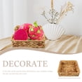 thumbnail image 3 of Moluckfu Cesta De Paja Para Organizar Y Decorar Espacios Con Rústico Y Duradero, 3 of 6