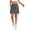 Dark Gray #005, variant on Womens Cargo Skort Skirt Drawstring Stretchy Summer Skirts with 4 Pockets Golf Travel Hiking Skorts S