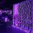 thumbnail image 4 of Beatineon 220 LED  String Lights, 72 Ft Connectable Purple Fairy String Lights with Clear Wire, Indoor/Outdoor Lights for Christmas Tree, Wedding & Holiday Decorations, 4 of 8