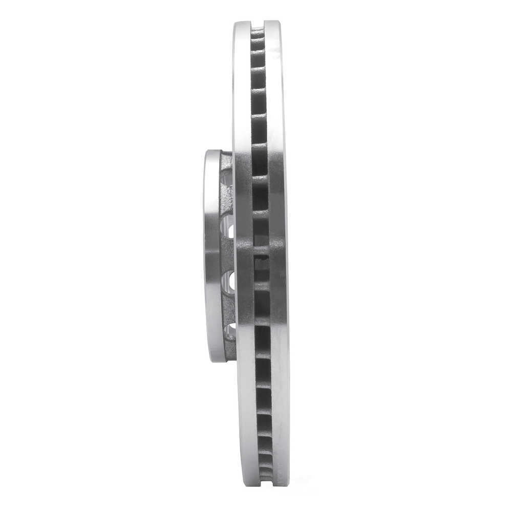 Dynamic Friction Company 631-74024L DFC Brake Rotor - Drilled And Slotted - Silver