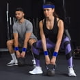 thumbnail image 4 of Bandas para la cabeza y muñequeras elásticas antiesguinces para hombres y mujeres, ideales para fitness y rendimiento deportivo, 4 of 5