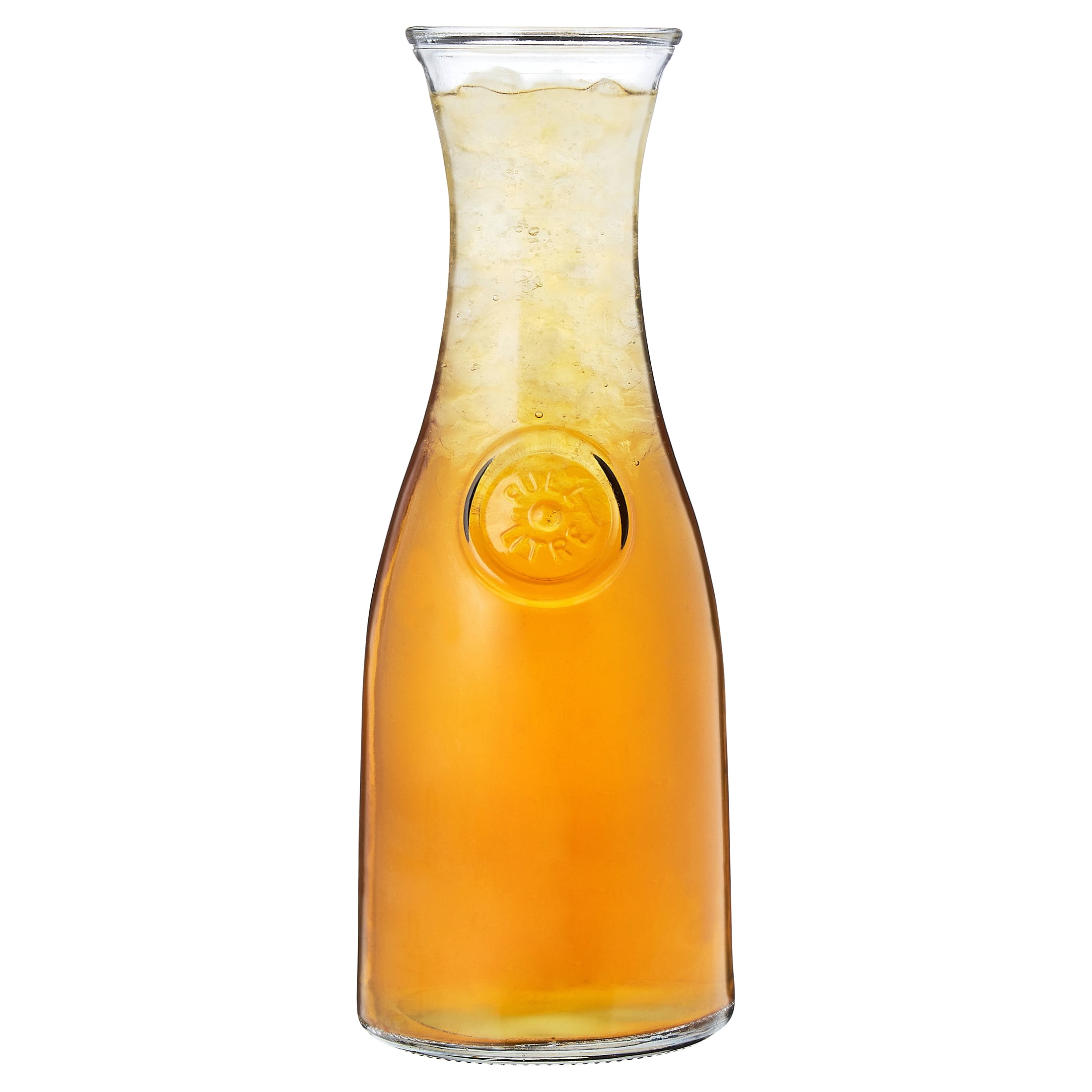 Mainstays Glass Carafe with Lid, 1-Liter