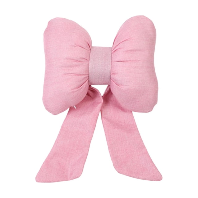 Deeceymbur Bow Bow Headband Car Headrest Neck Pillow