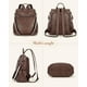 thumbnail image 5 of Mochila Missnine de piel sintética antirrobo para mujer, 5 of 6