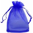thumbnail image 2 of Allgala 100 Count Orangza Gift Party Favor Bags with Drawstring-8x12 Inch-Blue-PF53406, 2 of 4