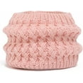 thumbnail image 4 of Kids Winter Beanie Hat Scarf Gloves Set Warm Knitted Cap with Pompom Neck Warmer Gaiter Fleece Mittens for Girls Boys, 4 of 4