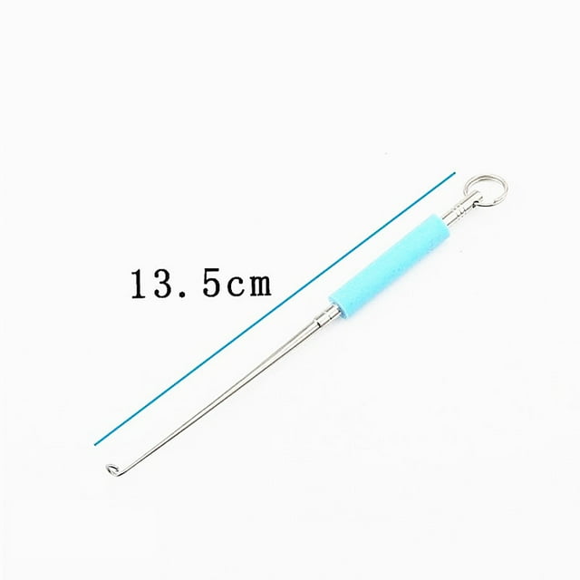 Metal Fishing Hook Release Device Deep Throat Quick Release Carp Fishing Accessories Tool Stainless Steel Safety Extractor B11blue