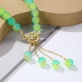 thumbnail image 3 of Short Beaded Necklace For Women - Fashion Jewelry with Crystal Bead, Birthday Gifts For Women, 3 of 5