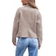 thumbnail image 3 of Chaquetas de Piel Sintética para Mujer, Estilo Ante, Ideales para Otoño e Invierno. Abrigo Corto Abierto por Delante. Albaricoque XL, 3 of 8
