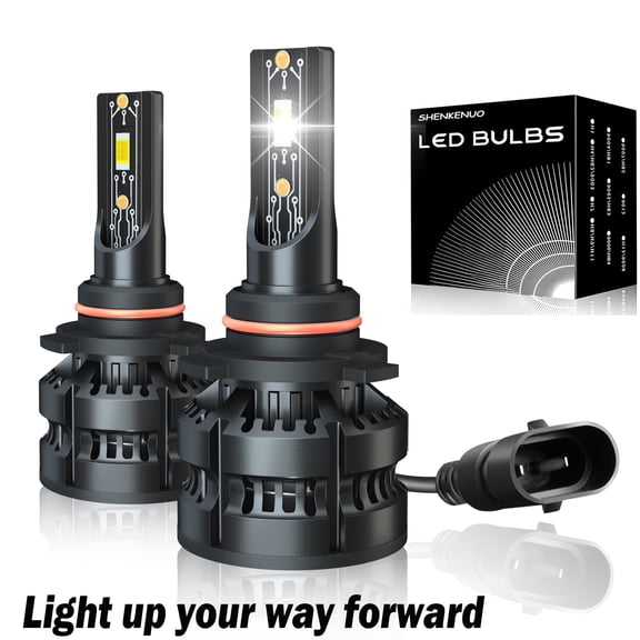 9005/HB3 High & Low Beam For Chrysler 300 2016-2021 LED Headlight Bulbs 6000K Bright White 2pcs