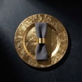 thumbnail image 4 of Hosley Set of 4, 11.75 inch Diameter, Gold Plastic Decorative Charger Plates, 4 of 6