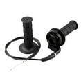 thumbnail image 3 of Guyelim Throttle Grip with cable 1 Pair Aluminium Motorcycle Hand Grip 22mm 7/8 Inch Throttle Turn Grip 110-250 Motorcycle Modification Quick Handlebar with Throttle Cable (Black), 3 of 10
