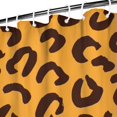 thumbnail image 3 of Yellow and Black Of Leopard Print Shower Curtain 72"x72" ,Bathroom Decorative Shower Curtains Set with 12 Hooks,Modern Waterproof Washable Shower Curtain, 3 of 6