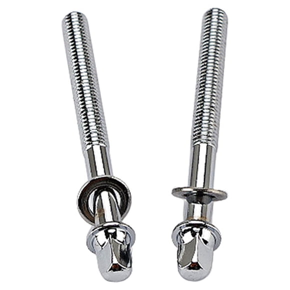 Toystoory Tornillos de tambor de 2 piezas Varillas de tensión de tambor antioxidantes resistentes al desgaste Tornillo de llave Accesorios para instrumentos musicales