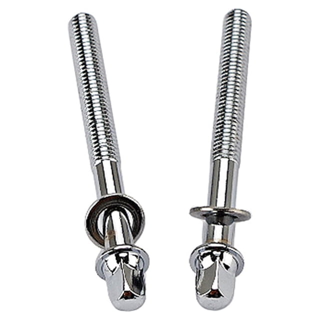 Toystoory Tornillos de tambor de 2 piezas Varillas de tensión de tambor antioxidantes resistentes al desgaste Tornillo de llave Accesorios para instrumentos musicales