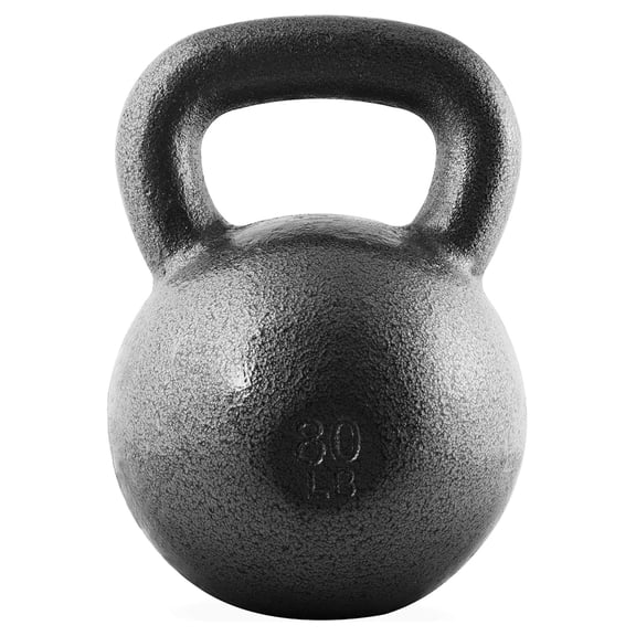 Hammerstone Painted Cast Iron Kettlebells, Home & Gym Equipment, Great for Strength Training, Full Body Workout & Crossfit Training, Color & Size Available in 10-80 Pounds