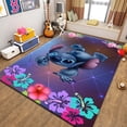 thumbnail image 2 of Disney Stitch print carpet children's play room Rug living room bedroom non-slip carpet Children Adult birthday gift Home Decor120x160cm(47x62 in) Gao Jinjia LED, 2 of 2