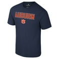 thumbnail image 2 of Men's Colosseum Navy Auburn Tigers Color Pop Active Blend T-Shirt, 2 of 3