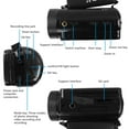 thumbnail image 5 of HD 1080P Digital Video Camera Camcorder with Microphone Photography 16 Million Pixels, 5 of 8