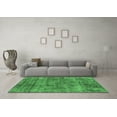 thumbnail image 3 of Ahgly Company Indoor Round Oriental Emerald Green Industrial Area Rugs, 6' Round, 3 of 4