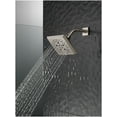thumbnail image 4 of Delta 52664-PN-PR Universal Showering 5-13/16" Square 1.75 GPM Shower Head Full Spray, 4 of 7