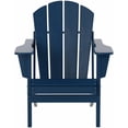 thumbnail image 3 of Paradise 4-Piece Set Folding Adirondack Chair with Coffee Table and Side Table, 3 of 9