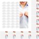 thumbnail image 1 of Sonducket 40 Pairs Press Button Multiple Invisible Accessories Sweater Fasteners Metal Embedded Buckle Flatback Sewing Craft Round 10Conjunto, 1 of 6