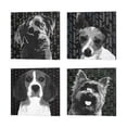 thumbnail image 2 of Metaverse Posters International Studio 'Beagle, Yorkie, Jack & Lab' Canvas Art (Set of 4), 2 of 5