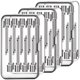 thumbnail image 1 of Adaptadores para Inflar Balones XtremeNeedle20 3 Paquetes 3x20 Pzas Plateado Acero Inoxidable., 1 of 1