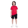 thumbnail image 5 of Reebok Big Boy's Performance Polo Uniform Shirt, Sizes 4/5-18, 5 of 6