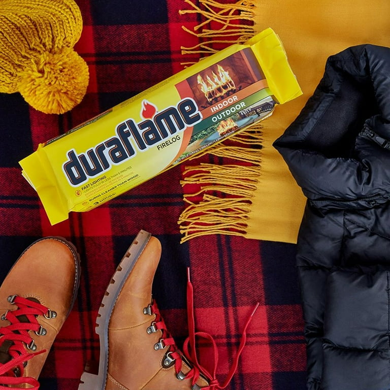 Duraflame 4.5lb Single Firelog, 3 Hour Burn, Indoor/Outdoor Use -  Walmart.com