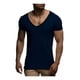 thumbnail image 1 of Camiseta Casual Cuello Pico De Hombre Deportes Manga Corta, 1 of 2