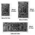 thumbnail image 3 of CCTFS Holiday cooking love Kitchen Decor Christmas Fall Kitchen Rugs, Xmas Decorative Farmhouse Floor Mats for Home Kitchen Dining Room Decorations - 16''*24'', 3 of 10