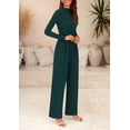 thumbnail image 4 of Mono Enterizo PRETTYGARDEN Verde Oscuro Manga Larga Talla M, 4 of 8