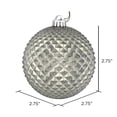 thumbnail image 3 of Vickerman N188487D Boule en Étain Pailleté 2.75 Po. 12 par Sac, 3 of 3