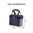 thumbnail image 5 of Bolsas de almuerzo Laklulu para mujeres y hombres, bolsa de almuerzo aislada para el trabajo, la oficina, el picnic, bolsa térmica para el almuerzo, lonchera a prueba de fugas, 5 of 5