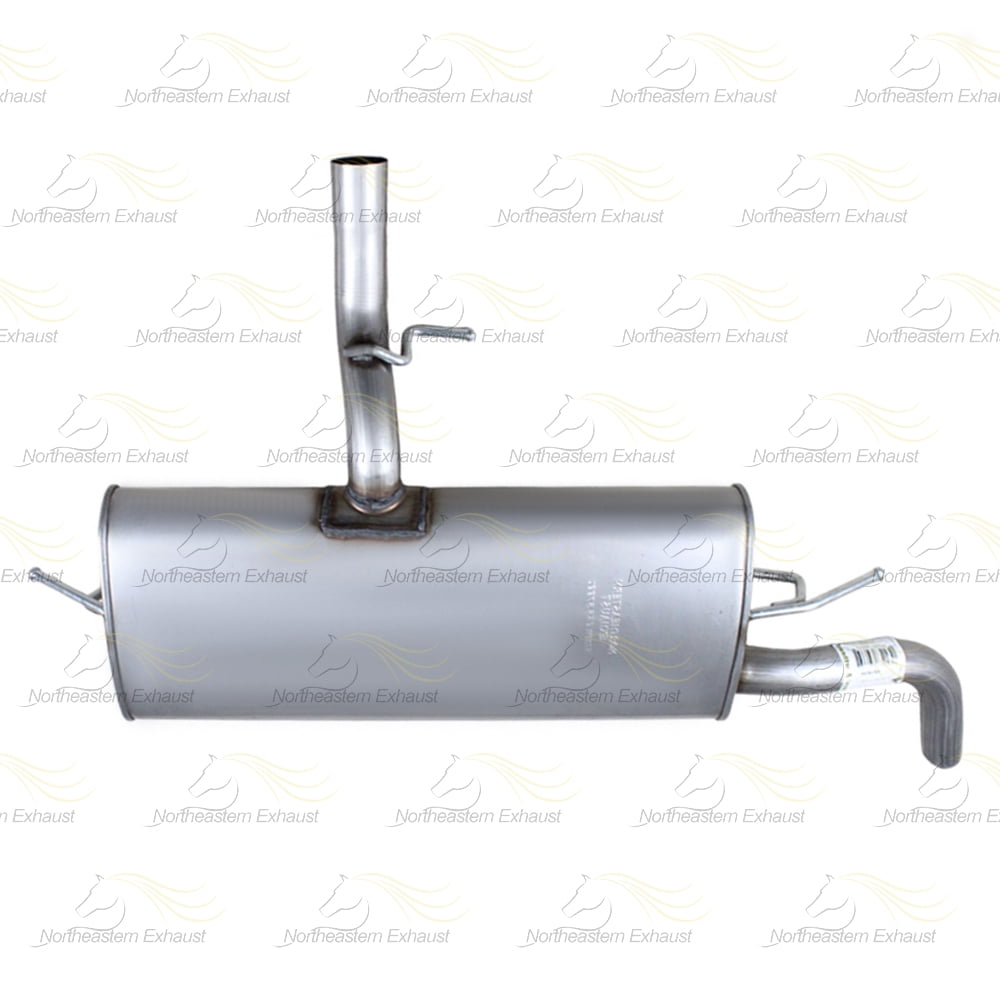 Northeastern Exhaust Rear Muffler Fits 2010-2017 Chevy Equinox & GMC Terrain 2.4L - Direct Fit | Stainless Steel | Includes Clamp & Hangers