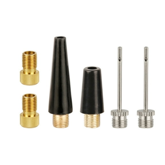 Ysmooiuy Sphere Pumps Needle Set Bike Tire Adapters Needle Nozzle Adapter Bike Tire Inflator Air Pumps Needle Adapter Tool
