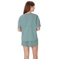 thumbnail image 2 of Pijama Hanes para mujer, conjunto de descanso supersuave de 2 piezas, talla M, 2 of 6
