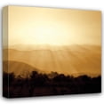 thumbnail image 1 of Alan Hausenflock 20x20 Gallery Wrapped Canvas Wall Art Titled - Distant Mountains Sq II, 1 of 4