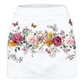 thumbnail image 5 of Mifsaly High Waisted Skort Skirts Women Pineapple Print Tennis Golf Skirt Breathable Workout Athletic Sports Skorts with Pockets 2026 S, 5 of 5