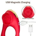 thumbnail image 3 of 7-Frequency Male Penis Ring Partners Toys for Man Pleasure, APP Controlled Rabbit Double Ring Vibrating, 3 of 5