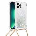 thumbnail image 2 of Funda FOXDOCK para iPhone 13 Pro Max con Cuerda Ajustable, Brillo Líquido, Protección Antigolpes y Lente – Ideal para Regalo, 2 of 6