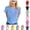 Blue, variant on Womens Athletic Tops Womens Long Sleeve T Shirts plus Tech Short Layering Long Sleeve Shirts Short Women Tech Woman Tee Shirt Work Out Women Casual V Neck T Solid Colors Pink S