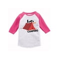 thumbnail image 1 of Awkward Styles Let's Go Camping Youth Raglan Funny Kids Gifts Camper Jersey Shirts for Boys Camper Jersey Shirts for Girls Camp Birthday Party Nature Lover Cute Camping Baseball T shirts, 1 of 4