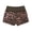 Khaki, variant on Women's Ruched Lifting Gym Shorts High Waisted Booty Yoga Shorts Workout Running Daisy Dukes Shorts Black XL