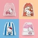 thumbnail image 4 of HelloKitty-Bolsa de almacenamiento con cordón Kawaii para mujer y niña, bolso plegable portátil con estampado de dibujos animados, a prueba de agua, regalo, 4 of 4