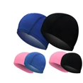 thumbnail image 1 of Ultra thin Bathing Caps Free Size Comfortable Swimming Caps For Men Women Elastic Nylon Ear Protection Long Hair Swimming Hat, 1 of 5