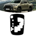 thumbnail image 4 of Huanke-For Toyota For Hilux 2015-2021 black Car Gear Shift Panel Cover Trim, 4 of 10